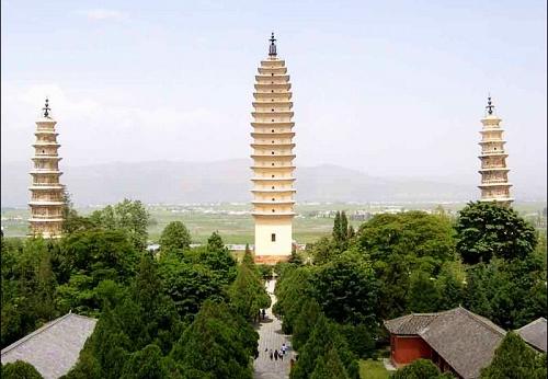 Пагоды Китая - пагоды храма Дали