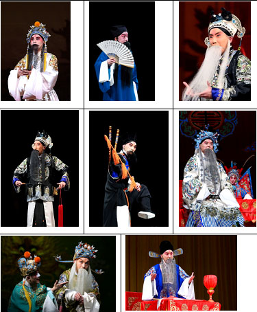 пекинская опера - амплуа