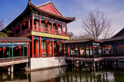 Архитектура, парк Дагуаньюань