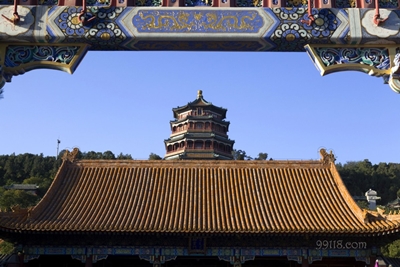 Архитектура, парк Ихэюань