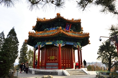 Архитектура, парк Цзиншань