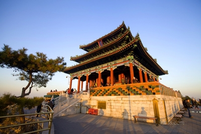 Архитектура, парк Цзиншань