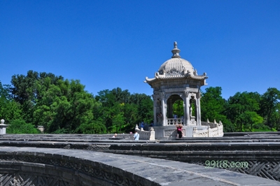 Архитектура, парк Юаньминъюань