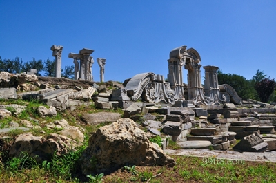 Руины, парк Юаньминъюань