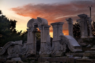 Руины, парк Юаньминъюань