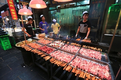 Мясной рынок, Сиань, Шэньси