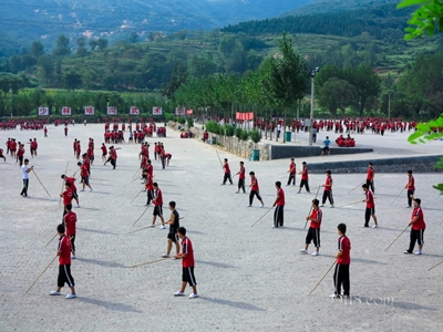 Тренировка, Шаолиньский монастырь