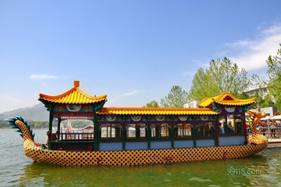 Лодка, озеро Яньциху