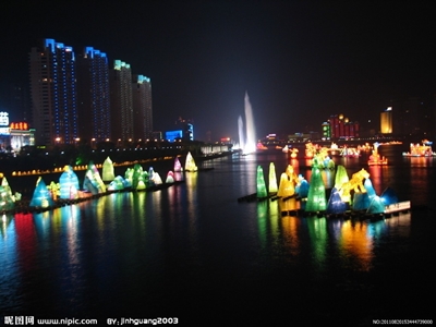 Река Сунгари, водный балет