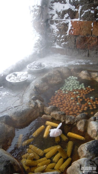 Горячий источник на Чанбайшань