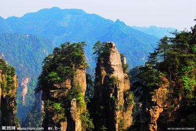 Чжанцзяцзе, горы