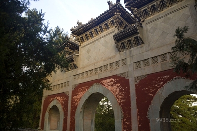 Ворота, храм Лазурных облаков