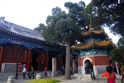 Архитектура, храм Лазурных облаков