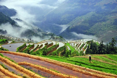 Холмы в Гуйчжоу