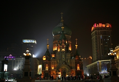 Православный храм в Харбине