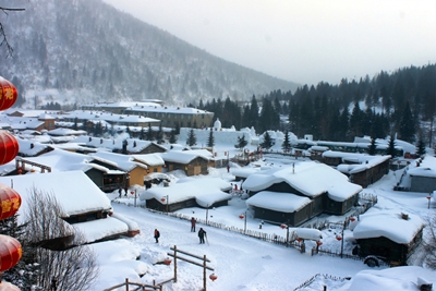 Деревня в провинции Хэйлунцзян