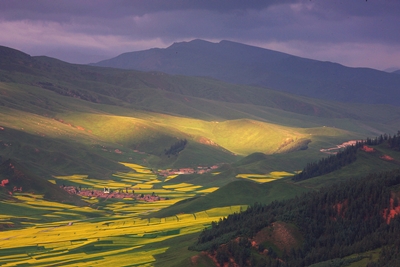 Солнце в горах, Цинхай