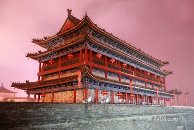 Древняя городская стена, Сиань