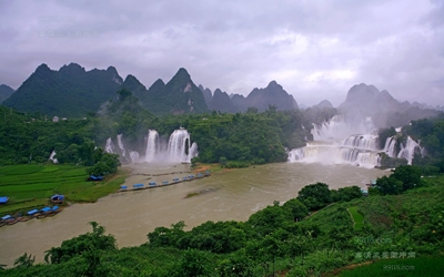 Гуанси, Большой водопад