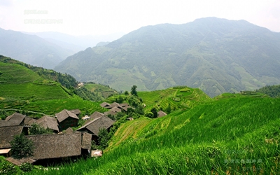 Гуанси, террасные поля