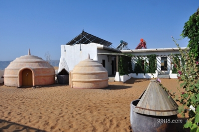 Пустыня Тэнгэр во Внутренней Монголии