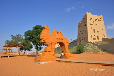 Изваяние верблюда, Шапотоу, Нинся