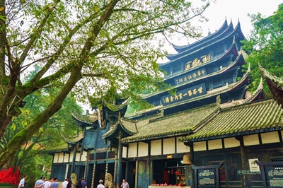 Туннань, крупнейший буддистский храм, Чунцин