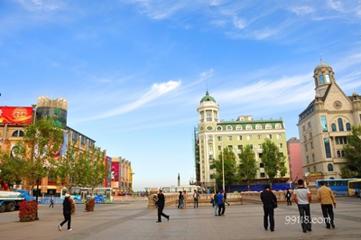 Харбин в начале осени