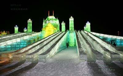 Ледяные горки, Харбин