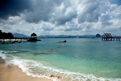 Пляж, Санья, Хайнань