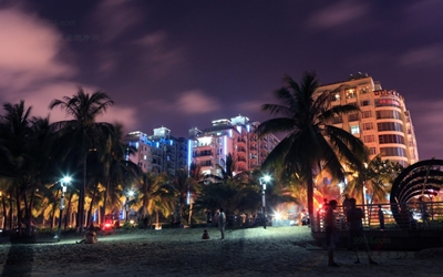 Ночь, Санья