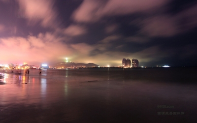 Море ночью, Санья