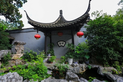 Музей резной бумаги снаружи