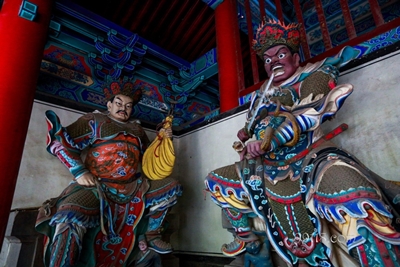 Скульптуры, Шаолиньский монастырь