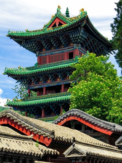 Архитектура, Шаолиньский монастырь