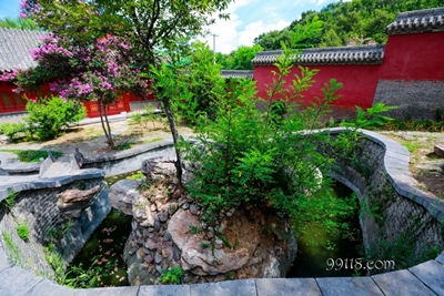 Сад, Шаолиньский монастырь