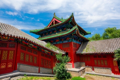 Архитектура, Шаолиньский монастырь