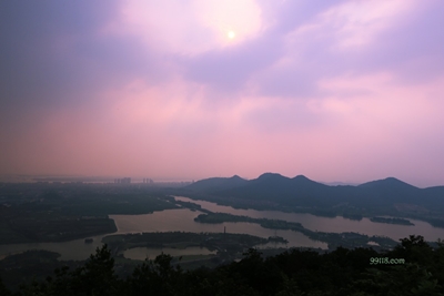 Ханчжоу, вид сверху