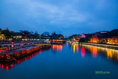 Нанкин, река Циньхуай