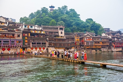 Мостик, город Фэнхуан