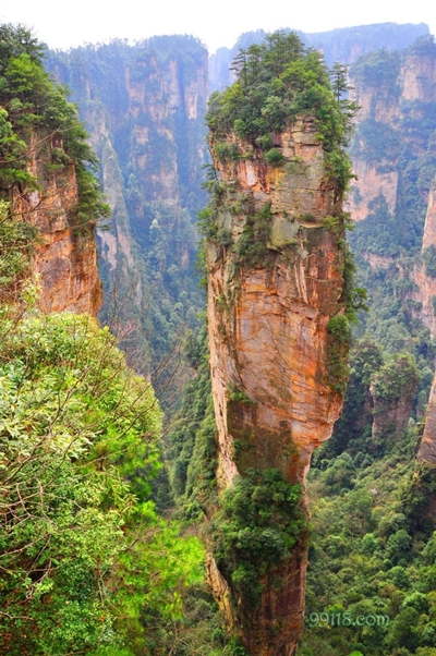 Скала, горы Улинъюань