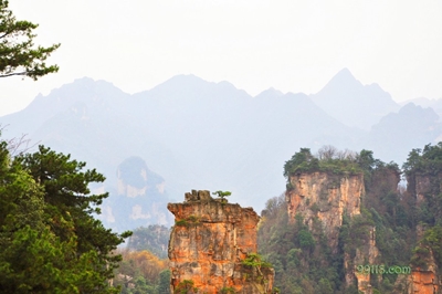 Пейзаж, горы Улинъюань
