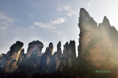 Пики, горы Улинъюань