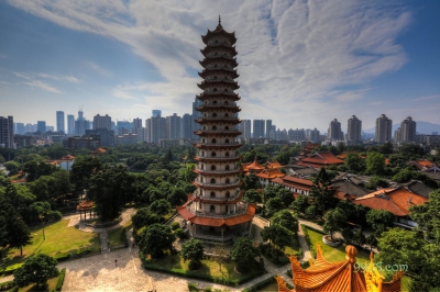 Пагода, монастырь Сичаньсы, Фучжоу